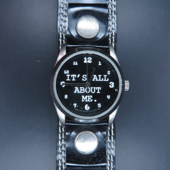"David & Goliath" Unisex Wrist Watch - Picture 1 of 12